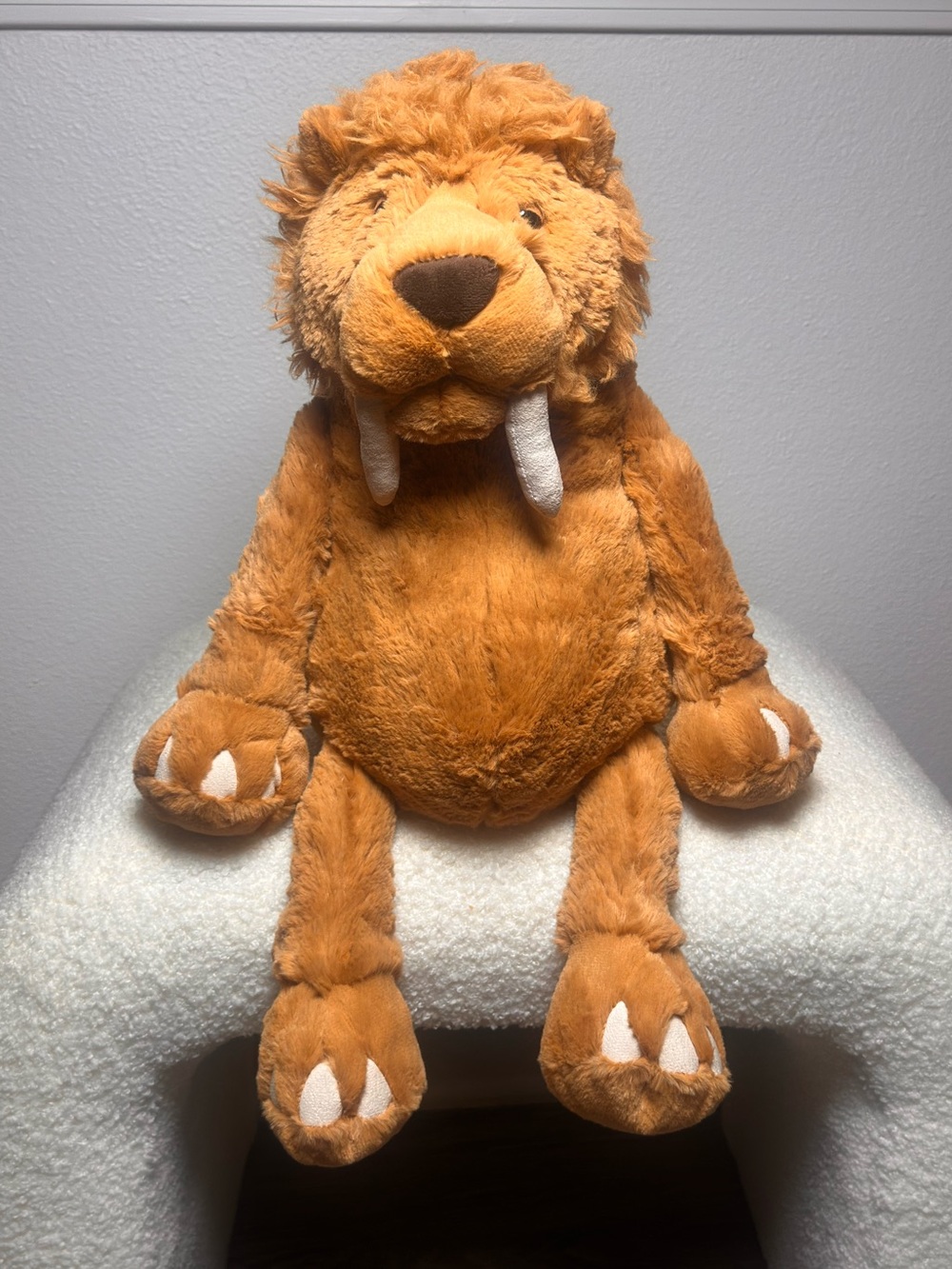 Jellycat Stellan Sabertooth Tiger / BNWT / Retired & HTF